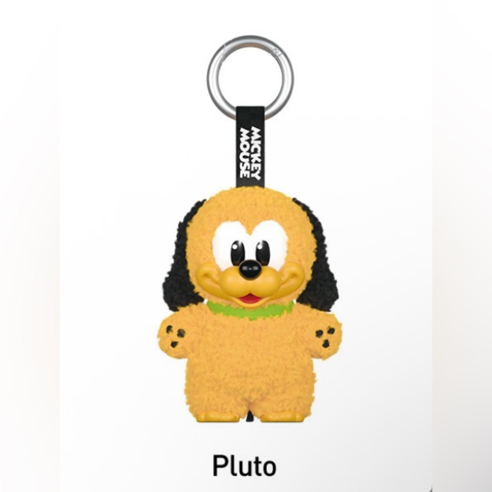 Authentic Pop Mart Mickey Family Cute Together Keychain – Pluto